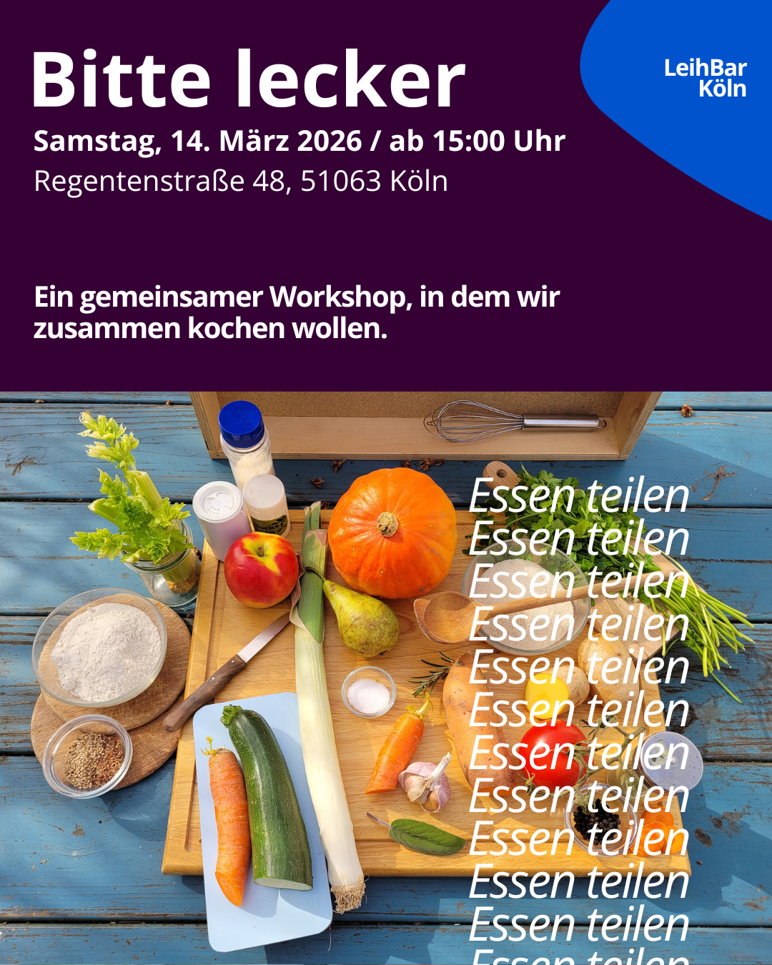 Mehr über den Artikel erfahren Bitte lecker – Bunte kreative Küche